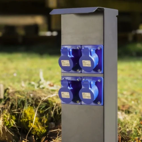 Potelet Camping 80cm 4 Prises CEE 16A Avec Protection OHMTEC -Outil Atelier Magasin product 333