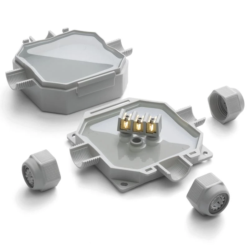 Boites De Jonctions/dérivation étanches 3 Entrées/sorties IP68 2 Boites De Jonctions/dérivation étanches 3 Entrées/sorties IP68 – Image 2