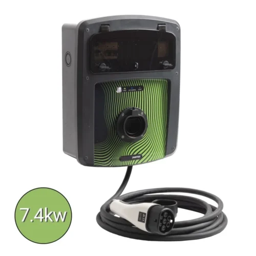 Coffret De Recharge 7,4 KW Avec Contrôleur De Charge Et Protection électrique + Câble De 5m OHMTEC