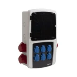 Coffret De Chantier 6 Prises Monophasées + 2 Prises Triphasées 16A + 1 Prise Triphasée 32A 6 Coffret De Chantier 6 Prises Monophasées + 2 Prises Triphasées 16A + 1 Prise Triphasée 32A -Outil Atelier Magasin product 438