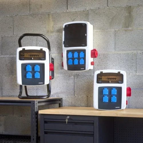 Support Métallique Pour Coffret De Chantier 26 Modules -Outil Atelier Magasin product 455