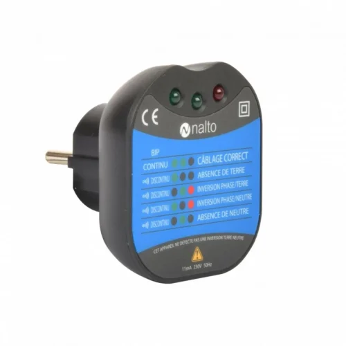 Testeur De Prise 230V NALTO -Outil Atelier Magasin product 473