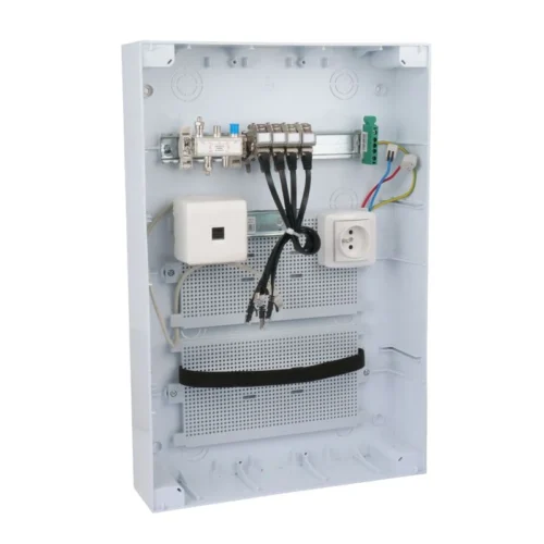 Coffret De Communication TEL/TV WIFI/ADSL Avec 4 Connecteurs RJ45 - GRADE2 NALTO -Outil Atelier Magasin product 483