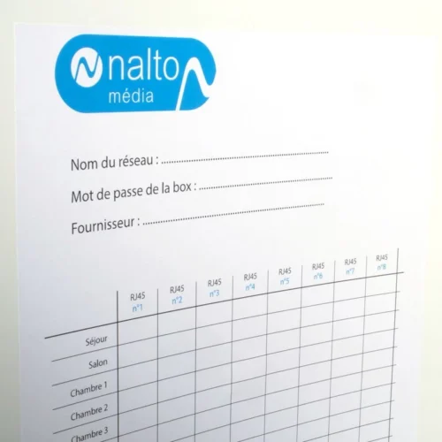 Coffret De Communication TEL/TV WIFI/ADSL Avec 4 Connecteurs RJ45 - GRADE2 NALTO -Outil Atelier Magasin product 486