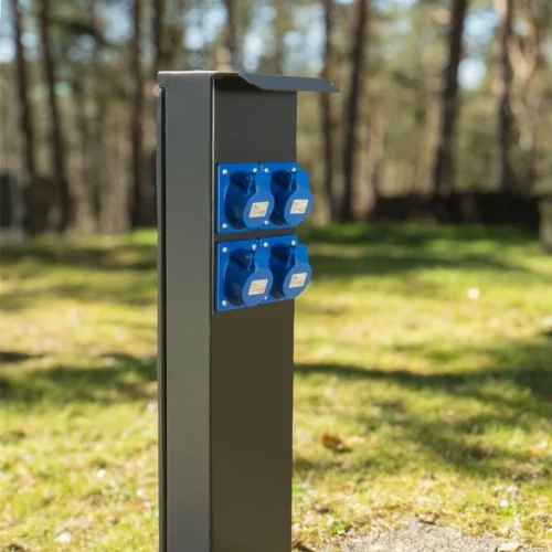 Potelet Camping 80cm 4 Prises CEE 10A Avec Protection OHMTEC -Outil Atelier Magasin product 521