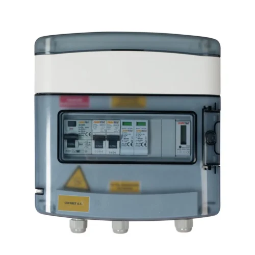 Coffret Photovoltaique AC 6KW + Compteur D'énergie