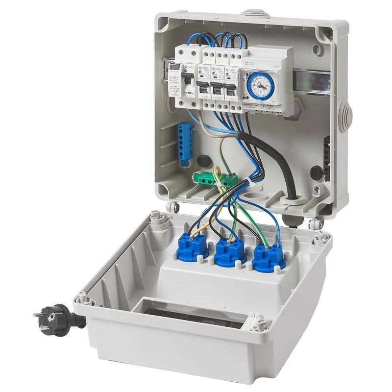 Coffret Electrique Piscine Hors Sol Filtration- Horloge Mécanique - 3 Prises - NALTO 5 Coffret Electrique Piscine Hors Sol Filtration- Horloge Mécanique - 3 Prises - NALTO – Image 5