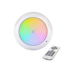 Projecteur 24W RGB Ø240mm Pour Piscine Hors Sol En Structure BoisIP68 - Couleur Variable Par Télécommande CREALYS