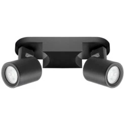 Spot Orientable Double 8W GU10 Noir WOLTZ