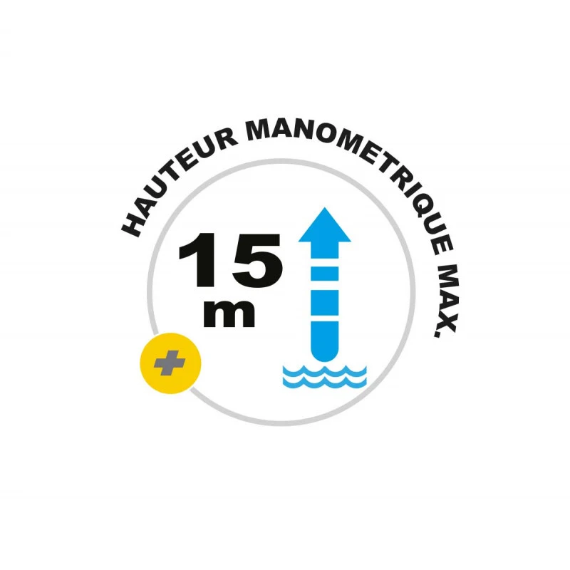 Pompe Filtration Piscine Hors Sol Et Enterrée 1100W - 22m³/h STEINER 6 Pompe Filtration Piscine Hors Sol Et Enterrée 1100W - 22m³/h STEINER – Image 6