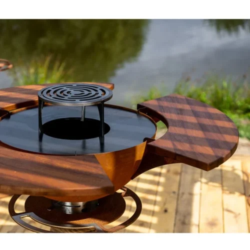 Tablette En Bois Pour Brasero Stilo 600 - MASURIA