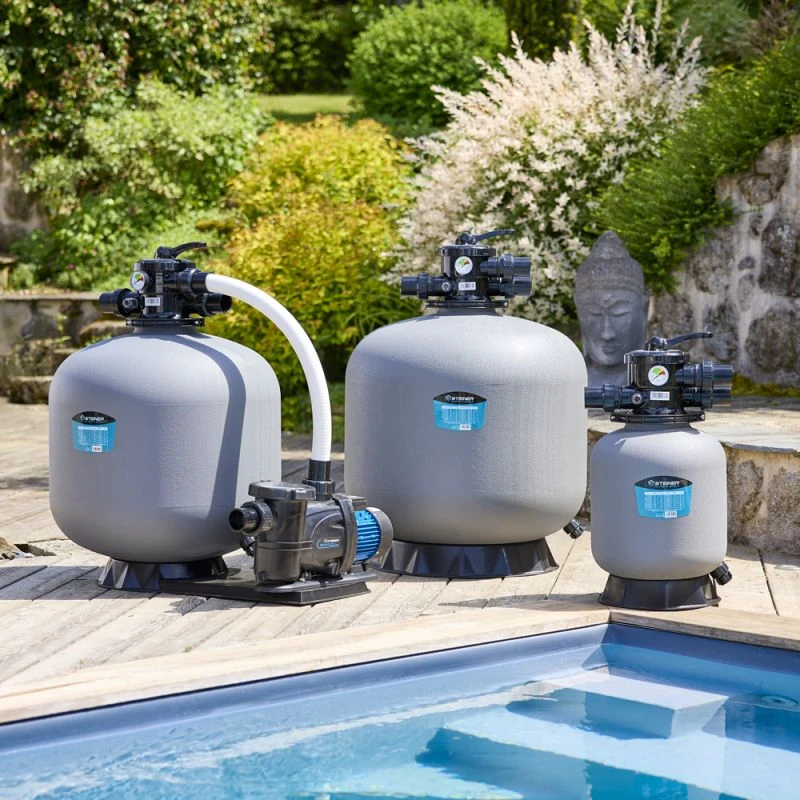 Filtre à Sable Ø350mm 4,5m³/h Vanne 1,5" Top 6 Voies STEINER 5 Filtre à Sable Ø350mm 4,5m³/h Vanne 1,5" Top 6 Voies STEINER – Image 5