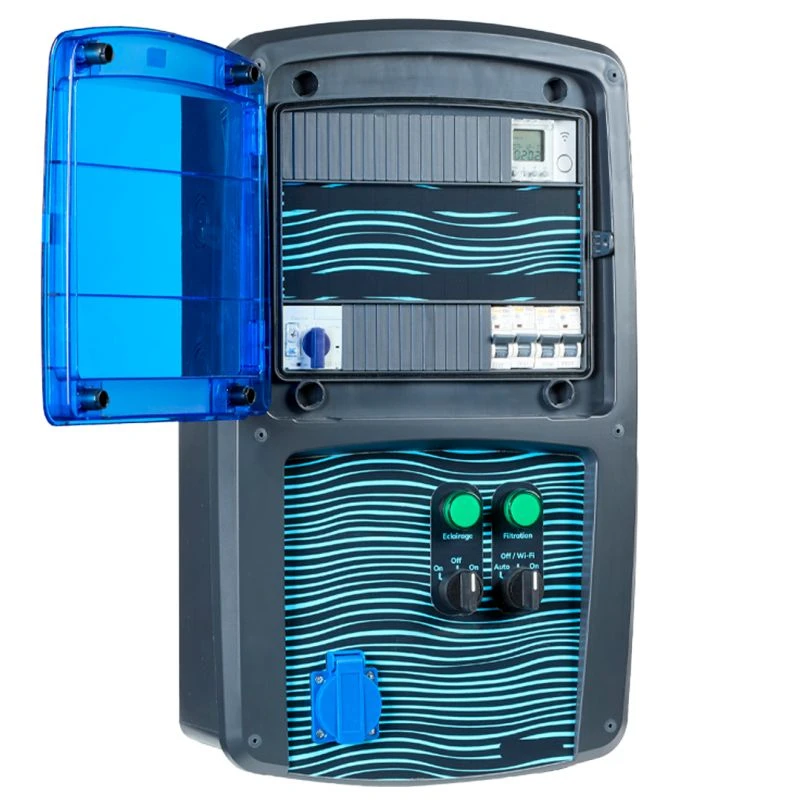 Coffret Piscine Pour Filtration Connecté + éclairage + Traitement De L'eau + Pompe à Chaleur NALTO 2 Coffret Piscine Pour Filtration Connecté + éclairage + Traitement De L'eau + Pompe à Chaleur NALTO – Image 2