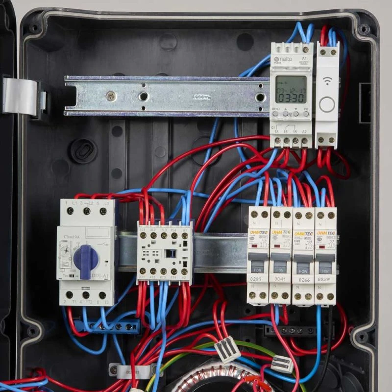 Coffret Piscine Pour Filtration Connecté + éclairage + Traitement De L'eau + Pompe à Chaleur NALTO 7 Coffret Piscine Pour Filtration Connecté + éclairage + Traitement De L'eau + Pompe à Chaleur NALTO – Image 7