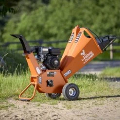 Broyeur De Végétaux Et De Branches Thermique Essence 196cc 100mm ST PIERRE DU CHAMP