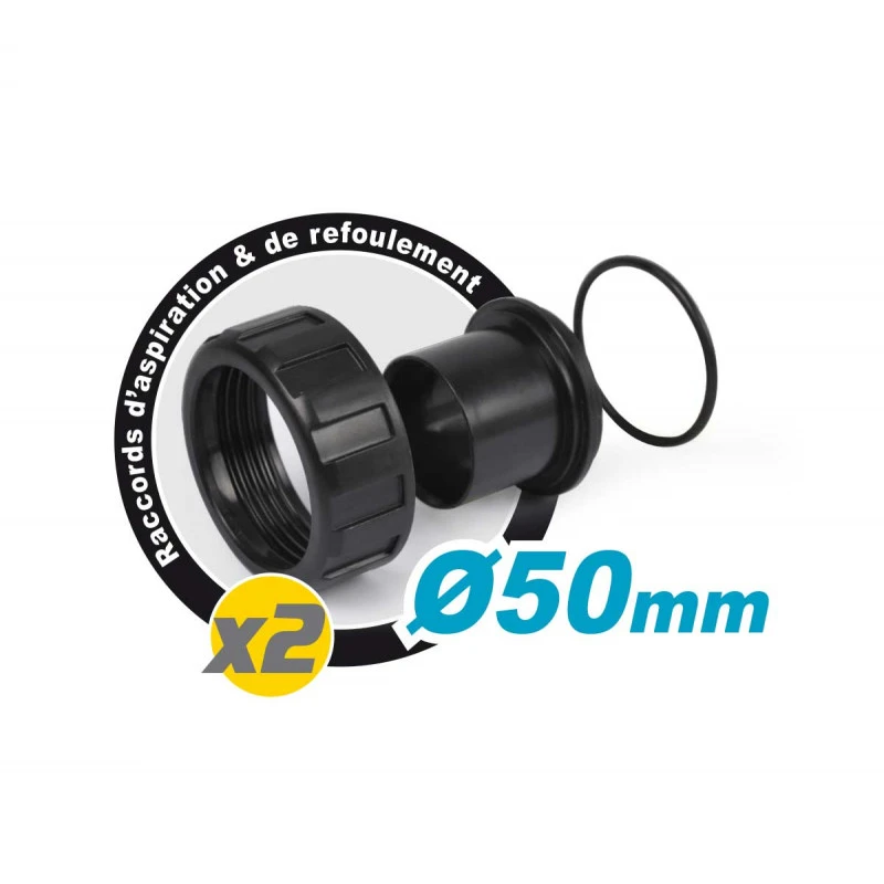 Pompe Filtration Piscine Hors Sol Et Enterrée 1600W - 27m³/h STEINER 9 Pompe Filtration Piscine Hors Sol Et Enterrée 1600W - 27m³/h STEINER – Image 9