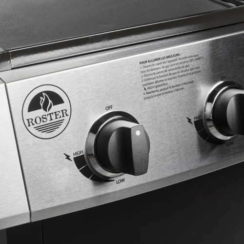 Barbecue Gaz ROSTER 5 Brûleurs Dont 1 Latéral Avec Plancha Et Grille De Cuisson Combinées -Outil Atelier Magasin product 855