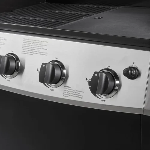 Barbecue Gaz ROSTER 5 Brûleurs Dont 1 Latéral Avec Plancha Et Grille De Cuisson Combinées -Outil Atelier Magasin product 856