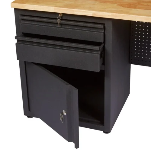 Établi D'atelier Avec Rangements Intégrés 180x82x54cm FEROCE -Outil Atelier Magasin product 927