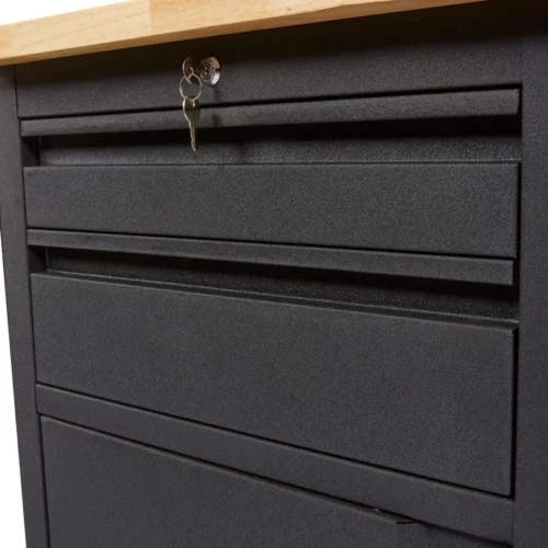 Établi D'atelier Avec Rangements Intégrés 180x82x54cm FEROCE -Outil Atelier Magasin product 929