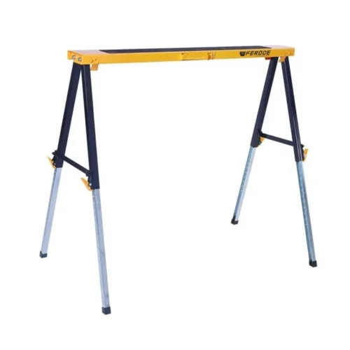 Tréteau Télescopique Pliable 150 Kg Avec Hauteur Réglable FEROCE -Outil Atelier Magasin product 936