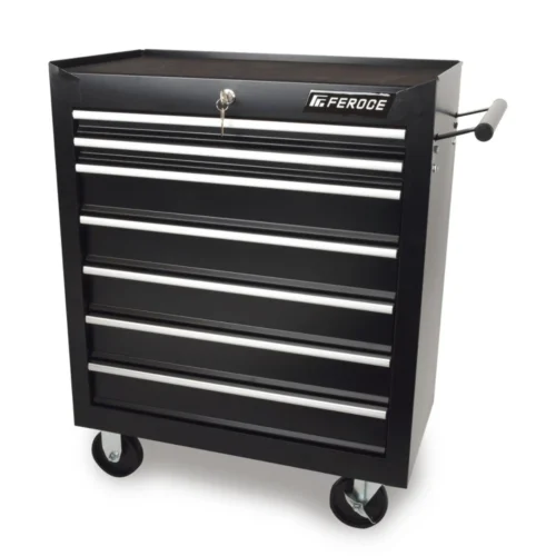 Servante D'Atelier 7 Tiroirs Sur Roues Avec Poignée Hauteur 78cm FEROCE
