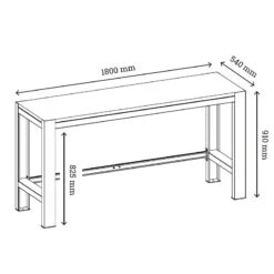 Établi D'atelier 180x54x91cm FEROCE -Outil Atelier Magasin product 990
