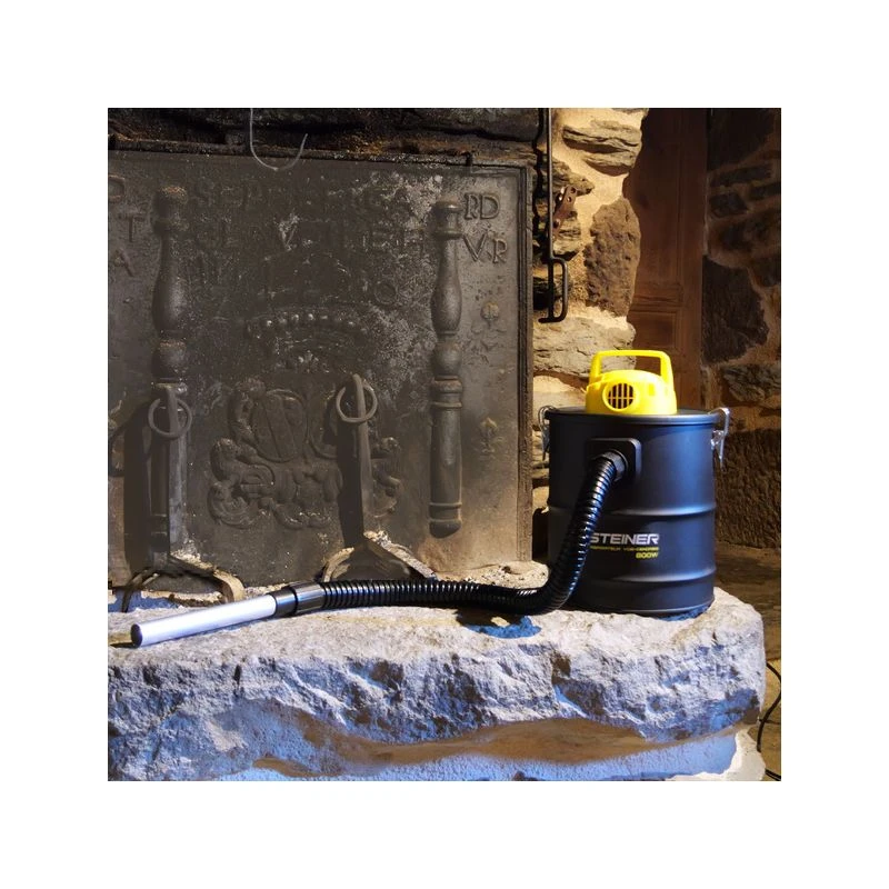 Aspirateur Vide Cendres 15L Moteur 800W STEINER 2 Aspirateur Vide Cendres 15L Moteur 800W STEINER – Image 2