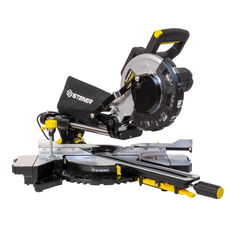 Scie à Onglet Radiale 2000W 210 Mm STEINER 1 Scie à Onglet Radiale 2000W 210 Mm STEINER