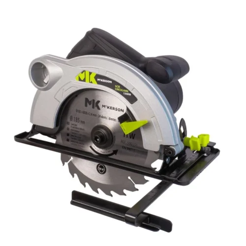 Scie Circulaire 1300W 185mm MCKERSON -Outil Atelier Magasin scie circulaire 1300w 185mm 6