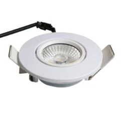 Spot Blanc Encastré Orientable LED 8W IP65 CCT RT2012/RE2020 -Outil Atelier Magasin spot blanc encastre orientable led 6w rt 2012re2020 8