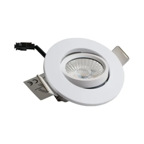 Spot Blanc Encastré Orientable LED 6W IP65 CCT RT2012/RE2020 -Outil Atelier Magasin spot noir encastre orientable led 6w rt 2012re2020 4