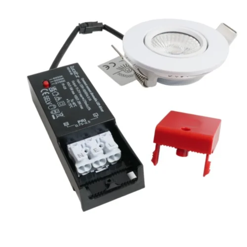 Spot Blanc Encastré Orientable LED 6W IP65 CCT RT2012/RE2020 -Outil Atelier Magasin spot noir encastre orientable led 6w rt 2012re2020 6