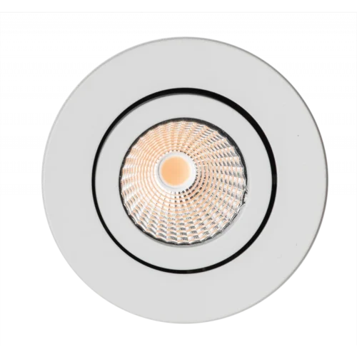 Spot Encastrable Orientable LED COB 9W Blanc WOLTZ