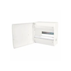 Tableau électrique Vide 1 Rangée 13 Modules Rail Amovible NF NALTO + Porte