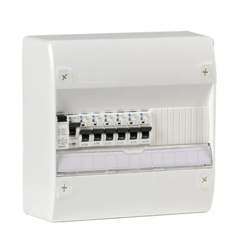 Tableau électrique équipé Et Câblé NF Logement T1 Neuf 1 Différentiel 63A + 6 Disjoncteurs NALTO