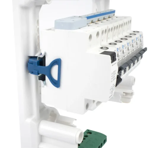 Tableau électrique équipé Et Câblé NF Logement T1 Neuf 1 Différentiel 63A + 6 Disjoncteurs NALTO 6 Tableau électrique équipé Et Câblé NF Logement T1 Neuf 1 Différentiel 63A + 6 Disjoncteurs NALTO -Outil Atelier Magasin tableau nu 1 rangee 4