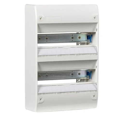 Tableau électrique Vide 2 Rangées 26 Modules Rail Amovible NF NALTO