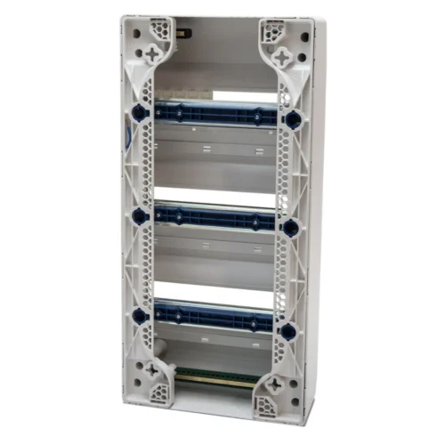 Tableau électrique Vide 3 Rangées - 39 Modules à Rail Amovible NF NALTO -Outil Atelier Magasin tableau nu 3 rangees 3