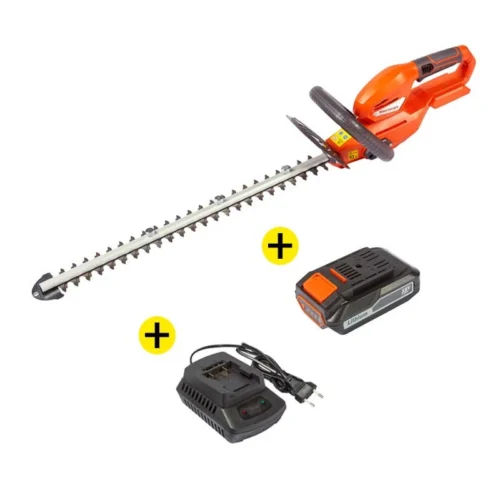 Taille Haie Sans Fil 550mm 18V Li-ion + Batterie 18V 2Ah + Chargeur Rapide 18V KORMAN -Outil Atelier Magasin taille haie sans fil 550mm 18v li ion batterie 18v 2ah chargeur rapide 18v korman 14