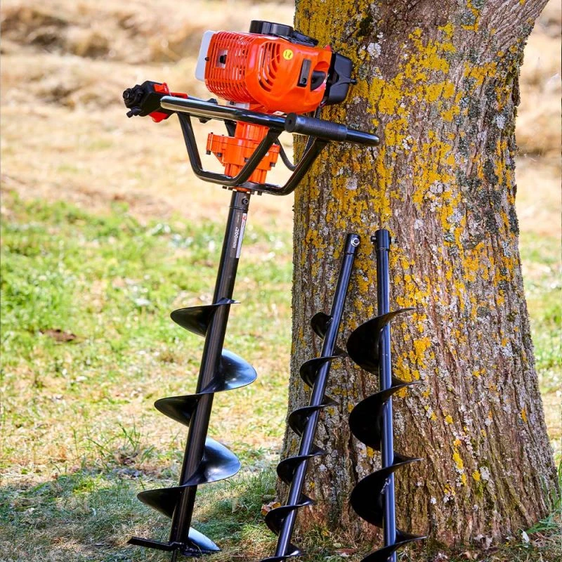 Tarière Thermique 51.7CC + 3 Mèches + Rallonge 40cm ST PIERRE DU CHAMP 4 Tarière Thermique 51.7CC + 3 Mèches + Rallonge 40cm ST PIERRE DU CHAMP – Image 4