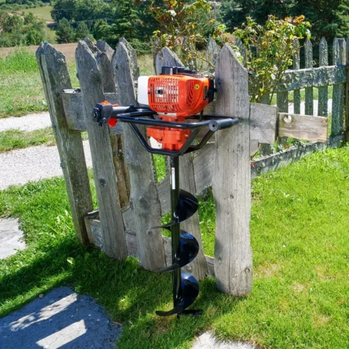 Tarière Thermique 51.7CC + Lot De 3 Mèches ST PIERRE DU CHAMP -Outil Atelier Magasin tariere thermique korman 15 kw 517 cm 8