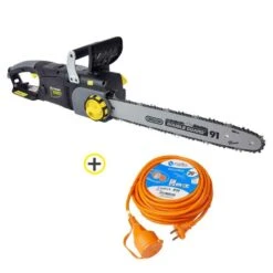 Tronçonneuse Electrique 2400W 16" STEINER + Rallonge De Jardin 20m NALTO